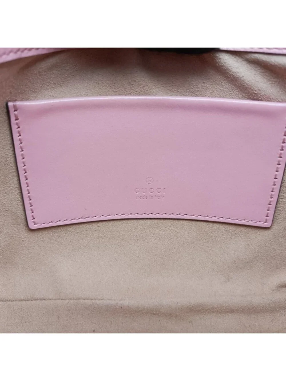 Gucci Jackie Pink Leather Shoulder - Picture 10 of 15